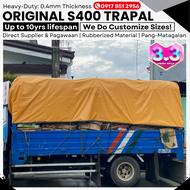 Trapal waterproof 4x6 6x5 6x6 6x7 6x8 6x9 6x10 S400 S400 S400 0.4MM HEAVY DUTY TRAPAL LONA TOLDA STO