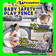 Premium Quality 150x180cm Baby Safety Playpen Baby Fence Kid Play Fence Playground Pagar Baby Tempat Main Bayi Yard Gate