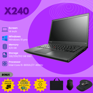 Laptop Lenovo Thinkpad X240 Core I3 i5 i7 Generasi 4  Layar 125 Inch Peningkatan Terbaru