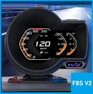 OBD2 Smart Gauge F8S V2.1 2025 ใหม่ ภาษาไทย (รับประกัน2ปี) พร้อมสายสวิตซ์ เกจวัดรถยนต์ สมาร์ทเกจ วัด