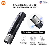 Xiaomi Nextool Mi Youpin 6in1 Torchlight Flashlight 1000lm 240m IPX4 Alarm Magnet Powerbank Camping NE20030 NE20170