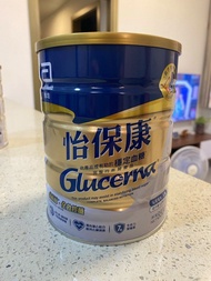 全新未開過Glucerna怡保康奶粉雲呢拿味低糖2罐 專為糖尿病患者而設