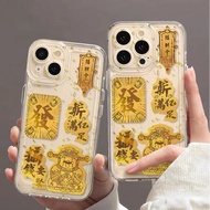 Full gold 999 mobile phone sticker Princess sticker Pure gold 999 mobile phone sticker Princess Plea