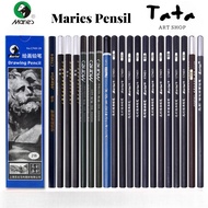 Maries Drawing Pencil 2H HB B 2B 3B 4B 5B 6B 7B 8B 10B 12B Sketch Drawing Pencil