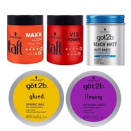 แว็กซ์ผม Schwarzkopf Taft Wax/ Got2b Beach Matt/ Got2b Glued Spiking Wax/ Got2b Phenomenal Molding P