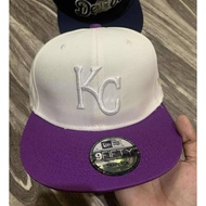 NEW er1a Kansas City Royals are white and violet 9fifty baseball cap KVYL