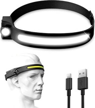 USB 充電 XPE + COB 燈條 LED 防水傳感器模式超輕頭燈  gawckp USB Rechargeable XPE + COB Strip LED Waterproof Sensor Induion Superlight Headlamp led頭燈 led 頭燈 多用途露營LED燈 充電頭燈 單車頭燈 led headlamp 戶外頭燈 露營用品 防水頭燈 行山頭燈 超亮流明頭燈 釣魚頭燈 營燈