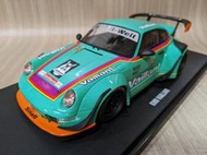 宗鑫 GT SPIRIT GT869 Porsche 911 (993) RWB 2022 經典 Vaillant 彩繪