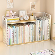 Book Stand Shelf Multi-Layer Book Desktop Bookshelf Cabinet Storage Children Organizing Box Shelf Pi