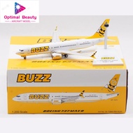 B-Models 1: 200 Bee Airlines B737MAX8 SP-RZH High-End Collection Display