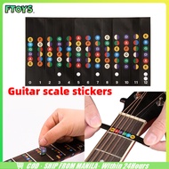 Shipped In 24 Cm.guitar Chord sticker fretboard guitar For Beginners Scale Note