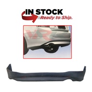 Honda City TMO 5th Gen (2009 - 2013) Rear Back Bumper Skirt Skirting Lower Polyurethane PU Bodykit - Raw Material Rubber