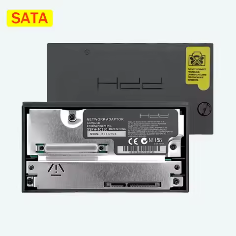 SATA Network Adapter For PS2 Fat Game Console SATA HDD For Playstation 2 Fat Sata Socket PS2 Gaming 