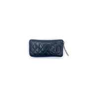 [Preloved] Chanel Black Leather Wallet