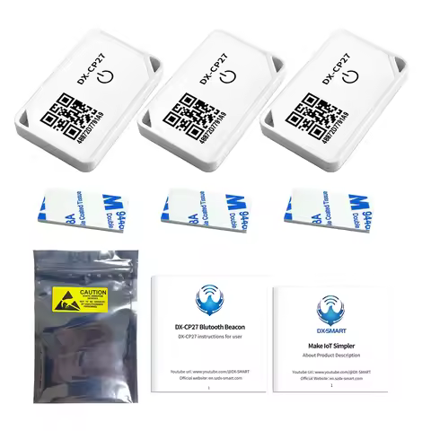 CP27 3 PCS IP67 Waterproof Replaceable Battery DX-SMART BLE Beacon Eddystone low energy Asset Tag Bl