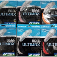 YONEX BG-66 / BG 66 ULTIMAX Badminton Strings GUARANTEED ORIGINAL