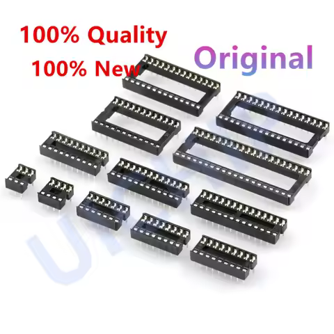 10PCS Square hole DIP8 14 16 Pin DIP8 DIP14 DIP16 Pin IC Socket