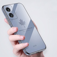 For Moto G96 Case Screen Dustproof and Anti Drop Maple Leaf Shape For Motorola Moto G96 Back Cover P