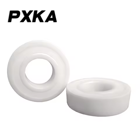 Free shipping full ceramic double-sided sealed bearing 608 6000 6001 6002 6003 6004 6005 6006-2RS