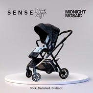 Sense Style รถเข็นเด็ก ผ่านมาตรฐานEN1888 คันใหญ่ ดีไซน์สวย นั่งสบายและความปลอดภัย ในราคาสุดคุ้ม