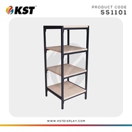 122cm(H) X 51cm(W) X 51cm(L) Oppa Square stand 4levels / Rak Bertingkat / Storage Rack
