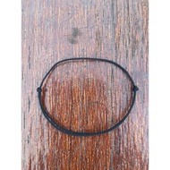 Bracelet Thin BlackTALI 1mm Double Knot