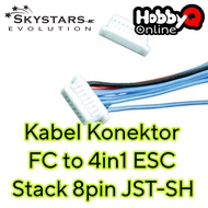 FC to 4in1 ESC Stack Skystars spare 8pin JST cable connectorSH