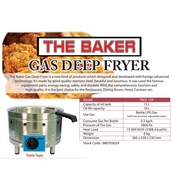 THE BAKER TBGF-15E LPG GAS DEEP FRYER