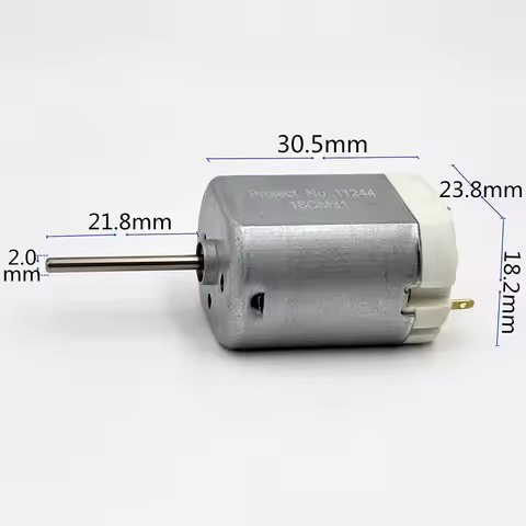 Mirco 280 Motor DC 12V 24V Carbon Brush Motor