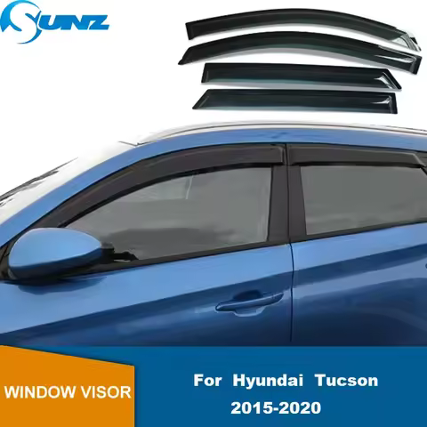 Side Window Deflector For Hyundai Tucson 2015 2016 2017 2018 2019 2020 Car Rain Shield Window Door V