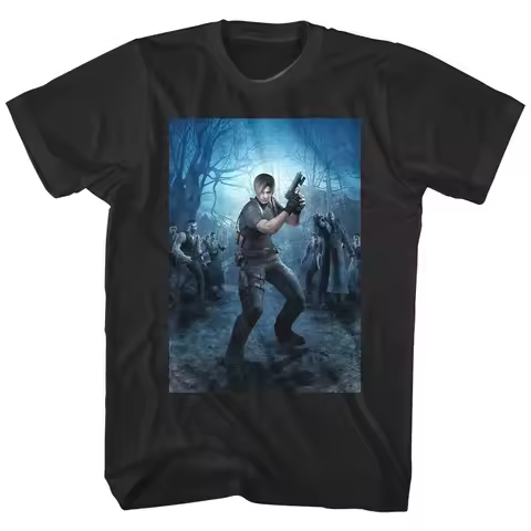 Hot Summer Resident Evil Village Lady Mens New Game - Men's New Game Biohazard Clothing - Short Slee