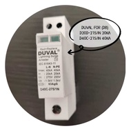 DUVAL FOR (DB)  D20D-275/1N 20KA  D40C-275/1N 40KA CLASS 2 SPD SURGE