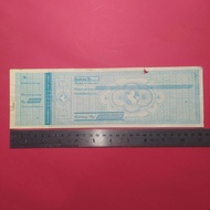 Kwitansi Medium Bolong Pemakaian Tahun 1990 an