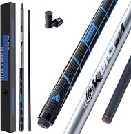 KONLLEN Heavy Hitter Jump Break Cue 3-Pieces Carbon Fiber Break Jump Cue with 12.9mm Tip Punch Cue J