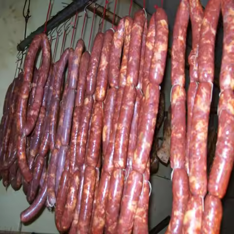 60pc Sausage Ham Casing 40mm Home Make Sausage Shell Hot Dog Grilled Sausage Salami Meat Sausage Pac