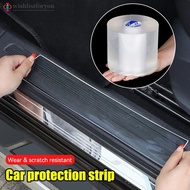 Wishlistforyou 3m/5m*30mm/50mm/70mm DIY Car Door Sticker Reusable Double-Sided Adhesive Nano Tape Wa