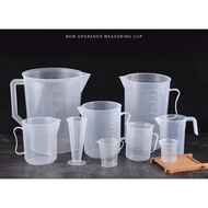 [100ml/250ml/500ml/1000ml] Measuring Cup Scale Plastic Clear Plastik Cawan Penyukat 带刻度量杯