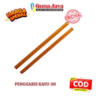 1m wooden ruler - Whiteboard ruler - Whiteboard ruler