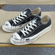 1970s OX Co-Branded Low-Top Suede Embroidery Label Men Women Life Casual Sneakers Casual Distressed 