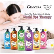 Ginvera World Spa Shower Scrub 750ml