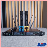 A&J AUDIO JOCKEY WM-01D ไมค์ลอยคู่ WM 01D WM01D ไมค์ไร้สาย wireless Microphone ไมค์ลอย เอไอ-ไพศาล