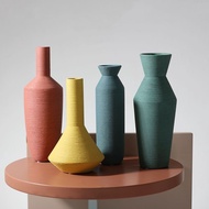Morandi Visalia Aesthetic Ceramic Flower Vase/Korean Vase/Nordic Vase/Pottery