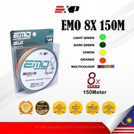 EXP EMO8 8X emo braided fishing line 150m
