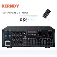 Amplifier Bluetooth EQ Kerndy Av 326bt Audio Amplifier Karaok Home Theater KERNDY AV-326BT