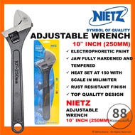 Nietz Heavy Duty Black Adjustable Spanner / Black Adjustable Wrench / Spanar hitam / SPANNER ADJUST 
