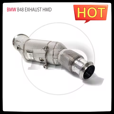 HMD Exhaust System High Flow Performance Downpipe for BMW B48 GT320i GT330i F31 F34 2.0T Car Accesso