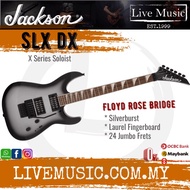 Jackson X Series Soloist SLX DX Electric Guitar, Laurel FB, Silverburst