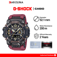 Jam Tangan Pria Casio G-shock Mudmaster  GWG-B1000-1A4 Master Of G - LAND Digital Analog Dial Red Re
