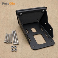 [PETSOLA] Predrilled Holes Kayak Trolling Motor Mount Angular Bolt-on Crossbar Bracket