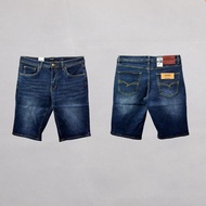 Original Pipers Straight Stretchable Denim Blue Jeans Short Pants P916-75411